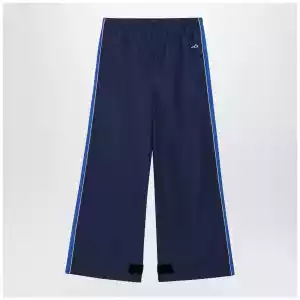 Balenciaga Techwear jogger pants in navy blue cotton blend