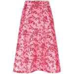 Alberta Ferretti Mikado Floreale Skirt