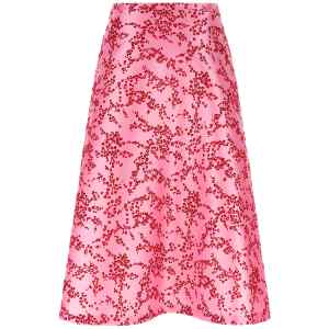 Alberta Ferretti Mikado Floreale Skirt