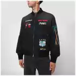 AMIRI Black cotton and nylon bomber jacket