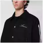 AMIRI Black wool blend jacket with logo