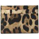 Dolce & Gabbana Animal Print Card Holder