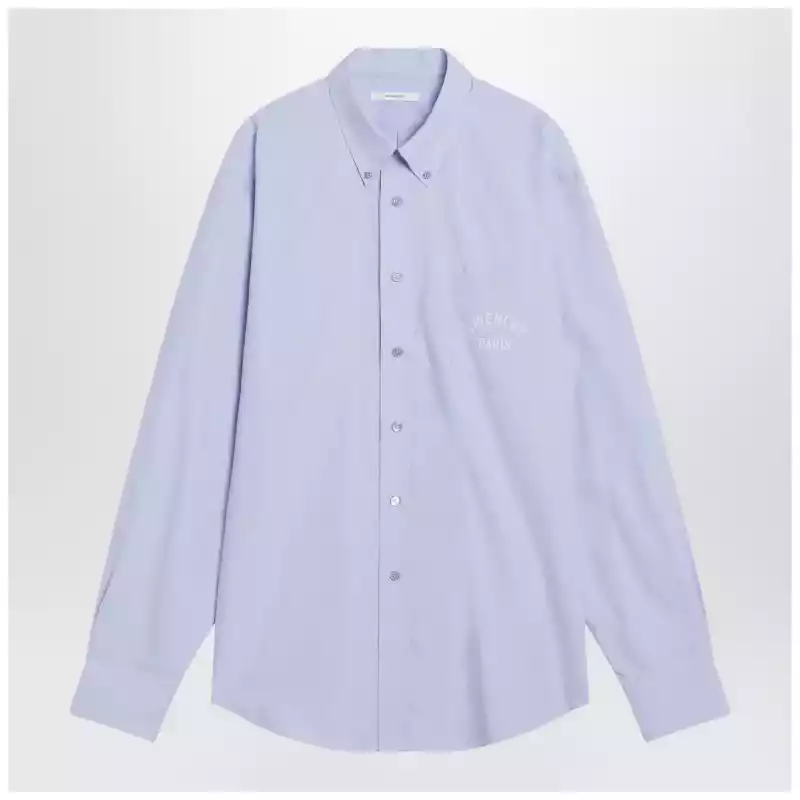 Givenchy Light blue button-down shirt in cotton