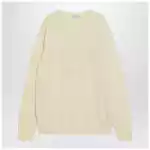 Givenchy Sweater écru in cotton with logo