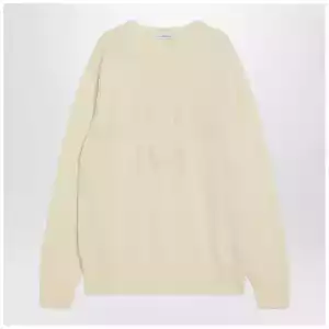 Givenchy Sweater écru in cotton with logo