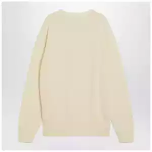 Givenchy Sweater écru in cotton with logo