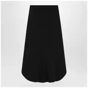 Givenchy Black Milan stitch skirt with buttons