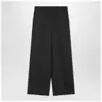 Givenchy Dark grey wool wide trousers