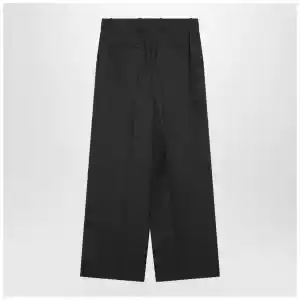 Givenchy Dark grey wool wide trousers