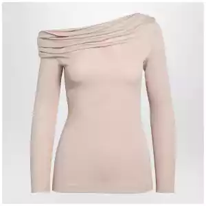 Givenchy Beige sweater with bare shoulder