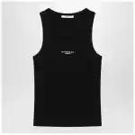 Givenchy Black slim-cut tank top with logo