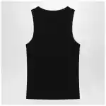 Givenchy Black slim-cut tank top with logo