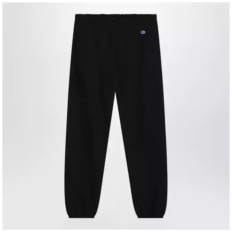 Champion Black cotton jogging trousers