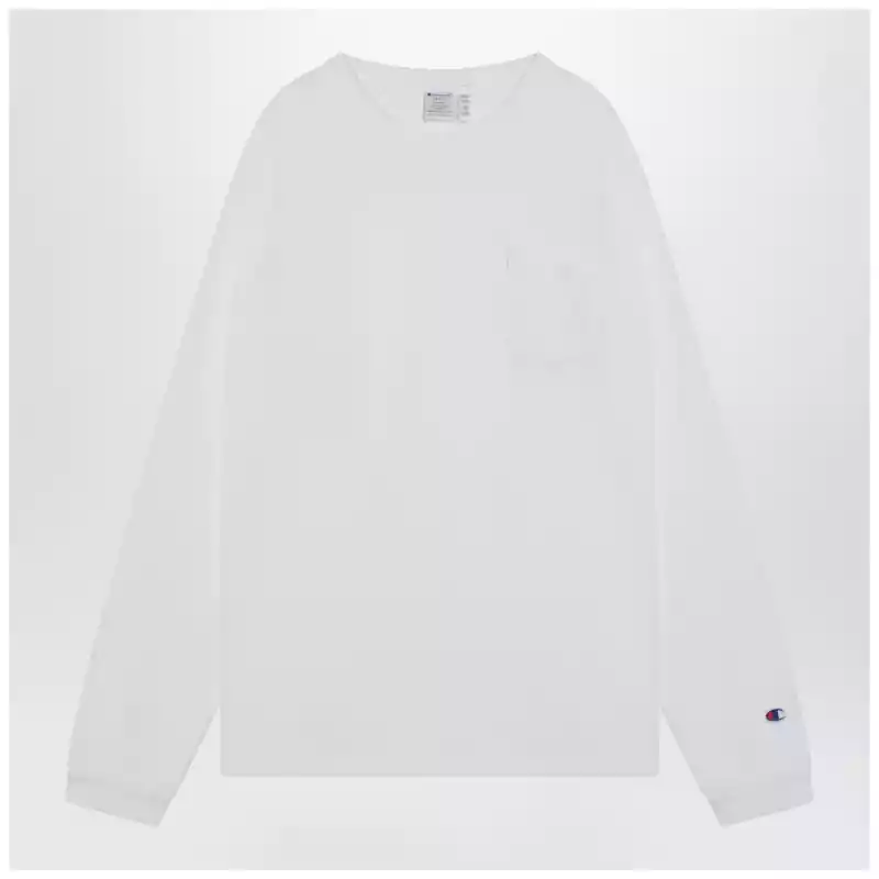Champion White long-sleeved T-shirt