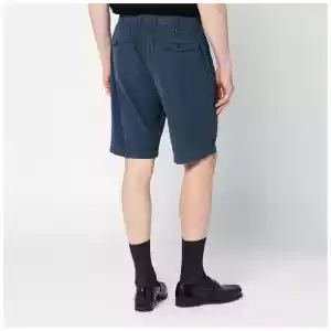 PT Torino Blue cotton bermuda shorts