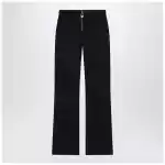 Chloé Black slim jeans with charm zip