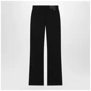 Chloé Black slim jeans with charm zip