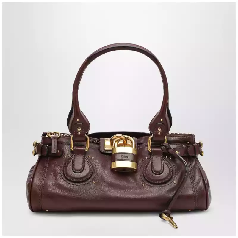 CH25WS802P75_T_CHLOE-27M.a Chloé Brown Paddington bag