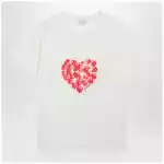 Chloé White T-shirt with cherry logo print