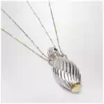 Chloé Gold- and silver-plated brass bottle pendant necklace
