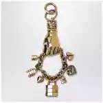 Chloé Symbols Hand & Heart bag charm
