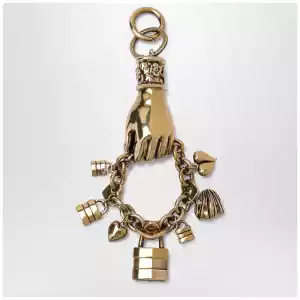 Chloé Symbols Hand & Heart bag charm