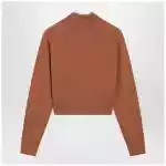 Chloé Cognac-colored wool sweater