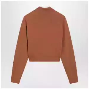 Chloé Cognac-colored wool sweater