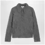 Chloé Smoke grey alpaca-blend cardigan