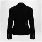Chloé Black wool-blend jacket