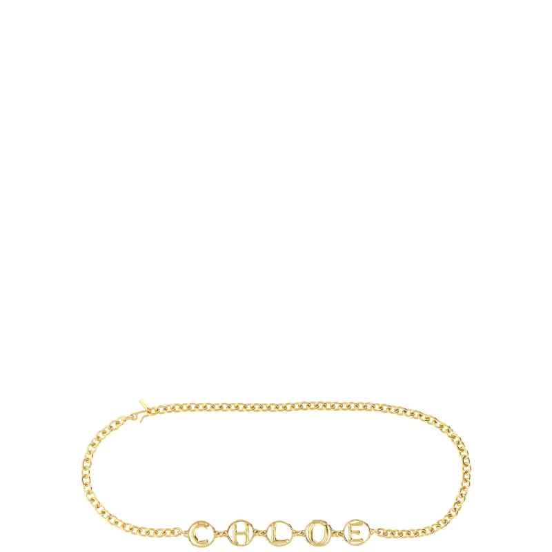 Chloé Script Jewel Belt
