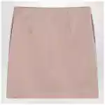 Chloé Short pink satin pencil skirt