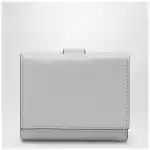 Chloé Paddington mini trifold wallet in aqua blue leather