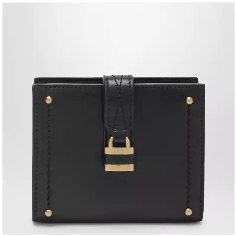 Chloé Paddington square wallet in black leather