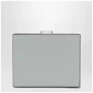 Chloé Paddington square wallet in aqua blue leather
