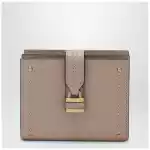 Chloé Pink leather square Paddington wallet