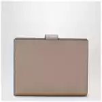 Chloé Pink leather square Paddington wallet