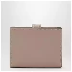 Chloé Pink leather square Paddington wallet