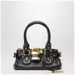 Chloé Small black Paddington leather bag