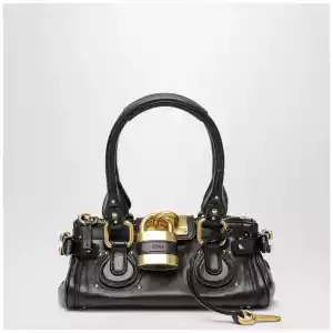 Chloé Small black Paddington leather bag
