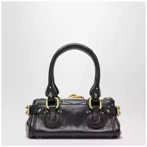 Chloé Small black Paddington leather bag