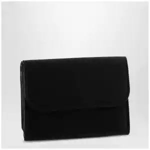 Chloé Mini Alphabet trifold wallet black