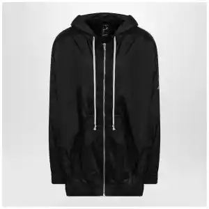 Champion x Rick Owens Lightweight black zip jacket in nylon