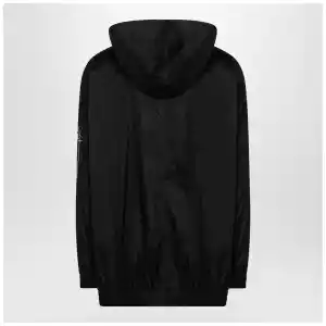 Champion x Rick Owens Lightweight black zip jacket in nylon