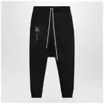 Champion x Rick Owens Black Prisoner Drawstring joggers
