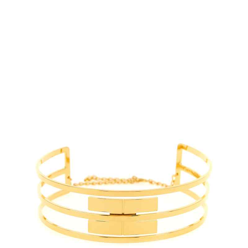Elisabetta Franchi Logo Band Necklace