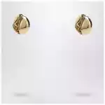 Coperni Gold C logo earrings