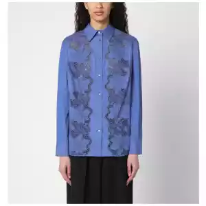 P.A.R.O.S.H. Embroidered cotton shirt