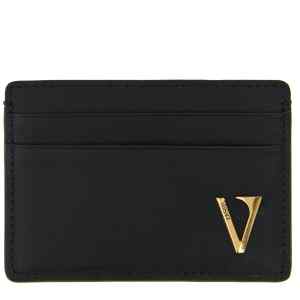 Versace V Logo Card Holder