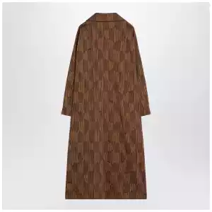 Max Mara Olive green shirt dress in cotton